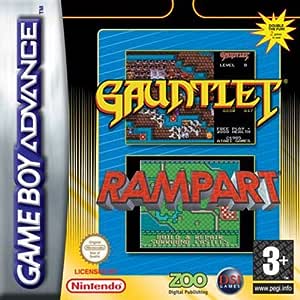 Cover Gauntlet & Rampart for Game Boy Advance